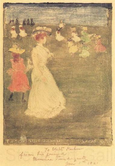 Maurice Prendergast The Breezy Common